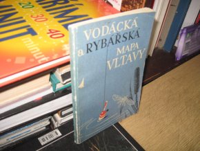 Vodácká a rybářská mapa Vltavy