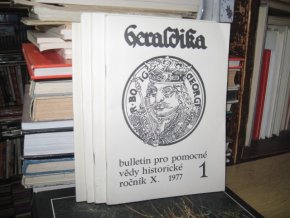 Heraldika 1977. Ročník X. (4 čísla)