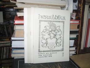 Heraldika 1979. Ročník XII. (4 čísla)