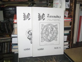 Heraldika 1986. Ročník XIX. (2 čísla)