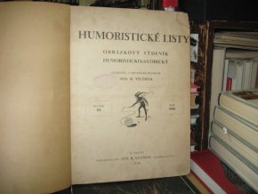 Humoristické listy 1926. Ročník 69