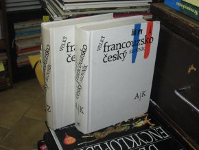 Velký francouzsko český slovník (2 svazky)