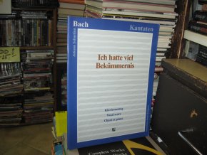 J. S. Bach. Ich hatte viel Bekümmernis (noty piano)