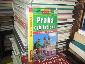 Praha cyklistická. Mapa 1 : 18 000. 1 : 40 000