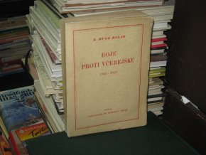 Boje proti včerejšku 1915 - 1925