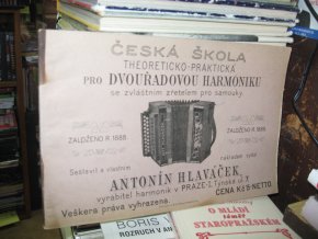 Česká škola pro dvouřadou harmoniku se zvl. zřetelem pro samouky