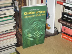 Klinické projevy nežádoucích účinků léků