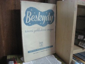 Beskydy zimní pohledová mapa