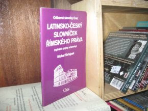 Latinsko-český slovníček římského práva