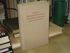 Dějiny dělnického hnutí v Českých zemích