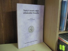 Texty k studiu dějin středověké filosofie