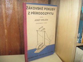 Žákovské pokusy z přírodozpytu