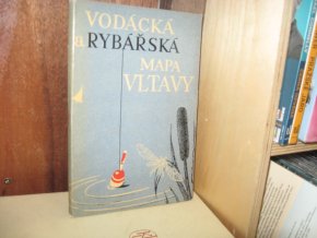 Vodácká a rybářská mapa Vltavy