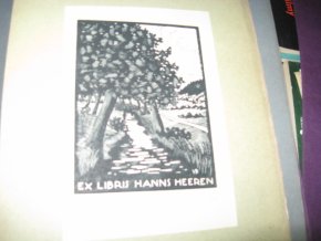 Vl. Burda ex libris 73 ks (54 podepsaných autorem)
