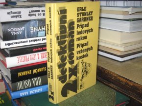 2x Detektivní román  - Případ ledových rukou/Případ vržených kostek
