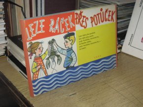 Leze ráček přes potůček (leporelo)
