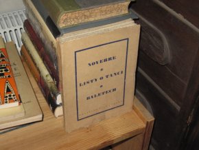 Listy o tanci a baletech