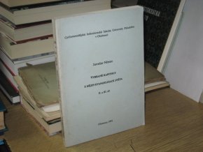 Vybrané kapitoly z dějin evangelizace světa II. a III. díl