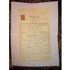 Křestní list 1928