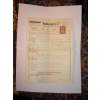 Křestní a rodný list 1945