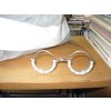 Historická nastavitelná optická optika. Oční testovací brýle + sklíčka (cca 300 ks)