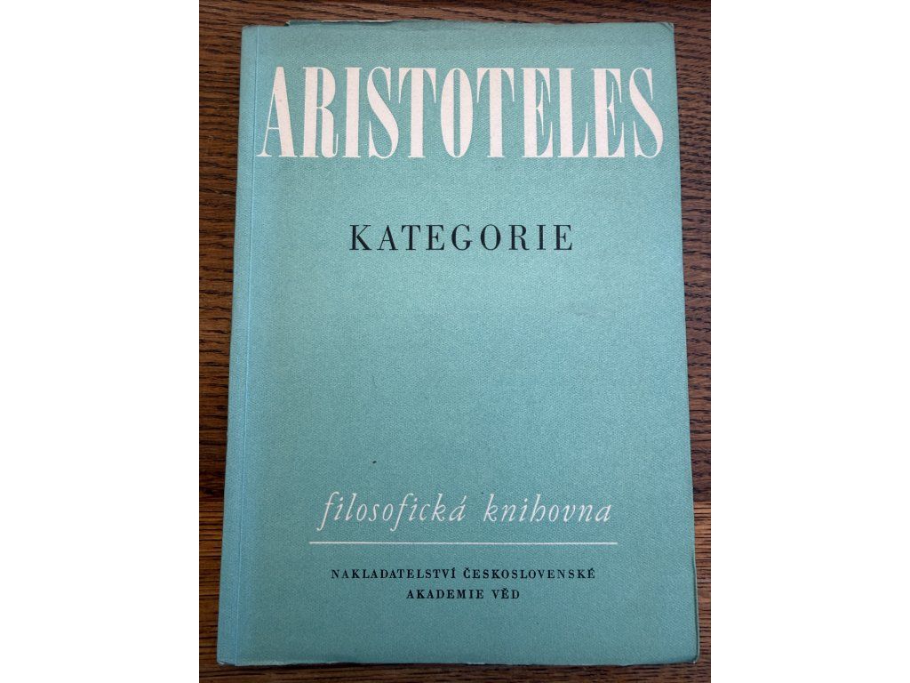 Aristoteles - Kategorie - Argonon