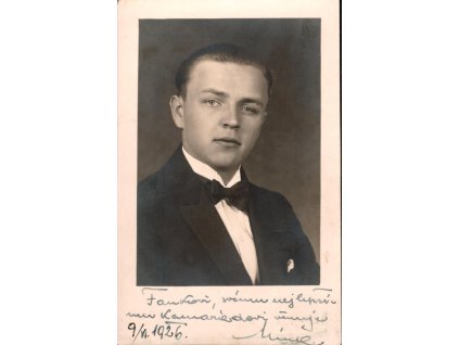 77. František Drtikol - maturitní foto, 1926