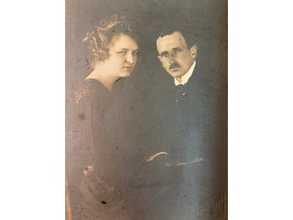 A113. František Drtikol - společný portrét ženy a muže