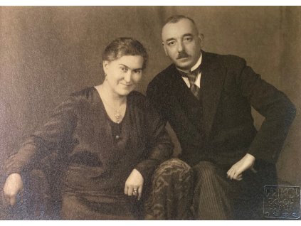 A114. František Drtikol - společný portrét ženy a muže