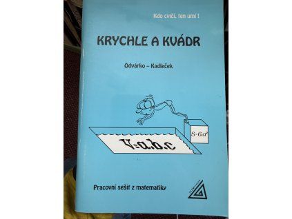 Oldřich Odvárko - Krychle a kvádr