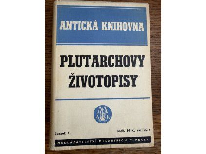 Plútarchos - Plutarchovy Životopisy