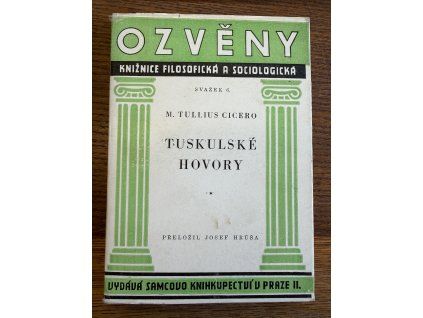 Marcus Tullius Cicero - Tuskulské hovory