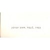 Josef Ehm - Telč, 1953