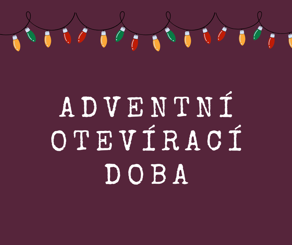 Předvánoční otevírací doba