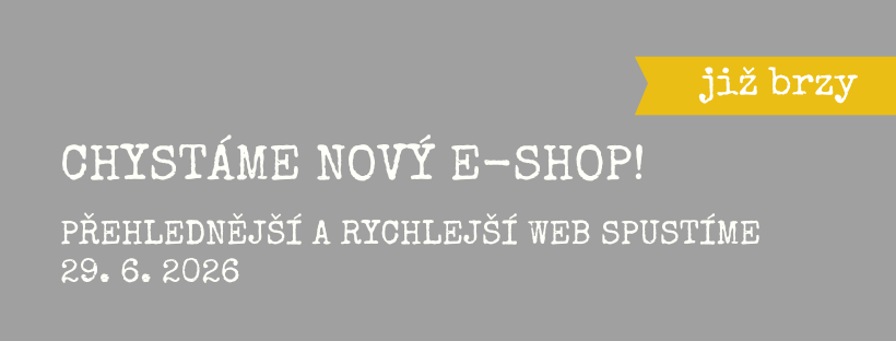 Nový e-shop spustíme 29. června 2026