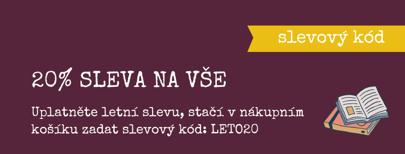 Sleva 20 % na všechny knihy a časopisy