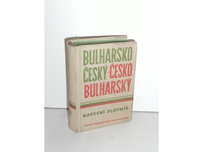 Bulharsko-český a česko-bulharský kapesní slovník (1964)
