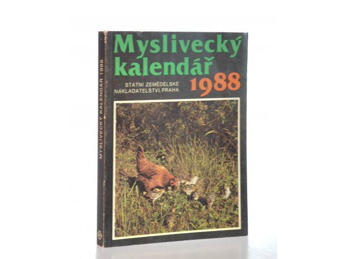 Myslivecký kalendář 1988