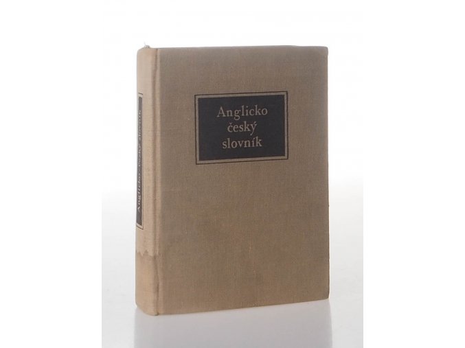 Anglicko-český slovník : English-czech dictionary (1960)