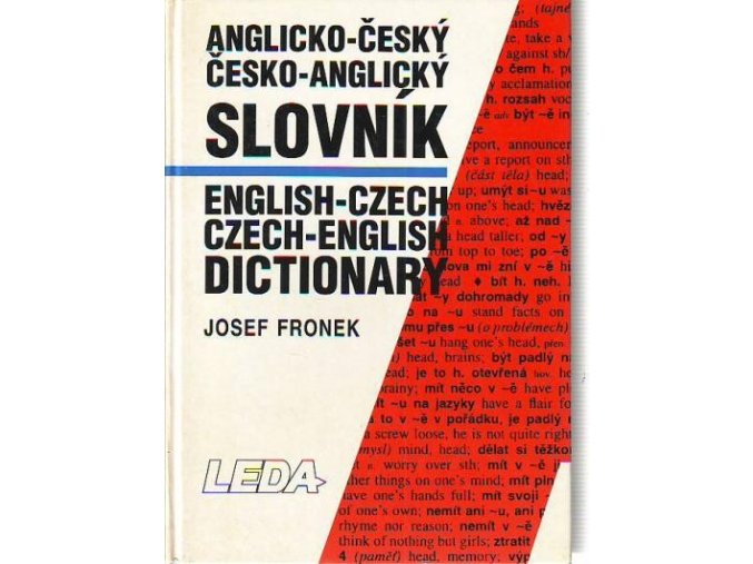 Anglicko-český, česko-anglický slovník