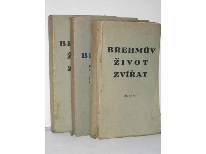 Brehmův život zvířat. Ssavci (4sv) (1929) (Guttenberg)