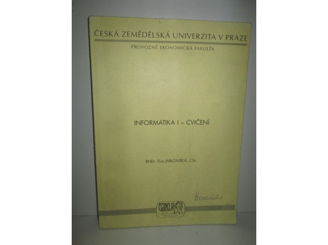 Informatika I - cvičení (2006)