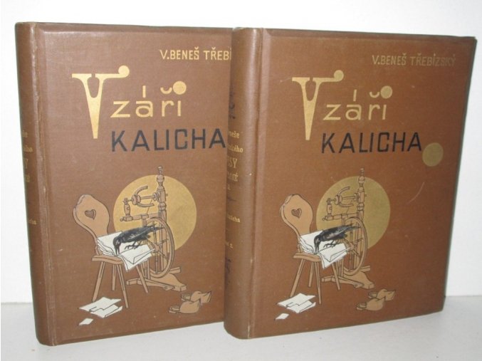 V záři kalicha : historické povídky. (2sv) Pořadí první a druhé