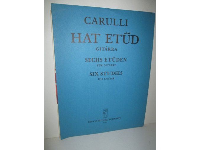 Hat Etüd Gitárra-Six Studies for Guitar