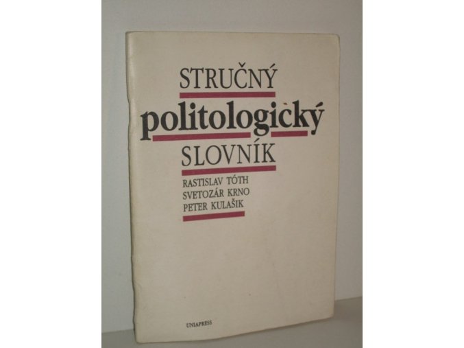 Stručný politologický slovník