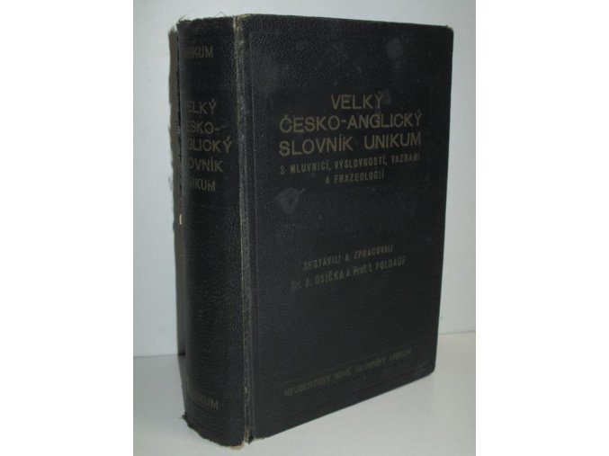 Velký česko-německý slovník : Unikum s mluvnicí, pravopisem, frazeologií a přehledem německé mluvnice