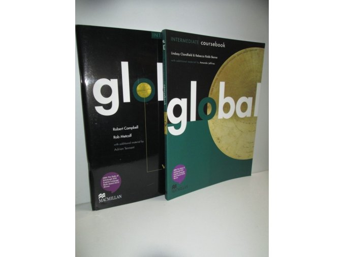 Global Intermediate coursebook+workbook with key with Audio CD