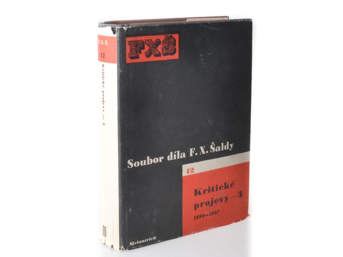 Kritické projevy. 3, 1896-1897