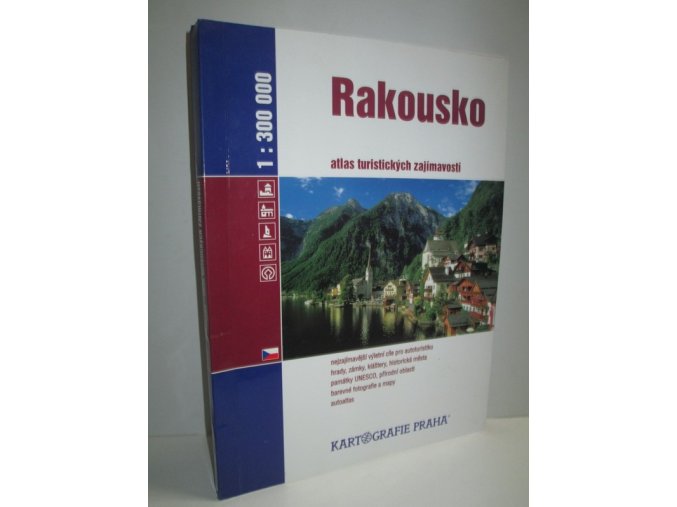 Rakousko : atlas turistických zajímavostí : 1:300000