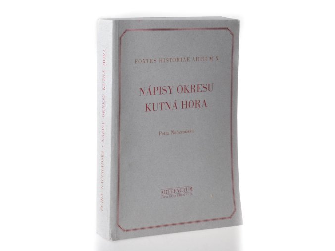 Nápisy okresu Kutná Hora